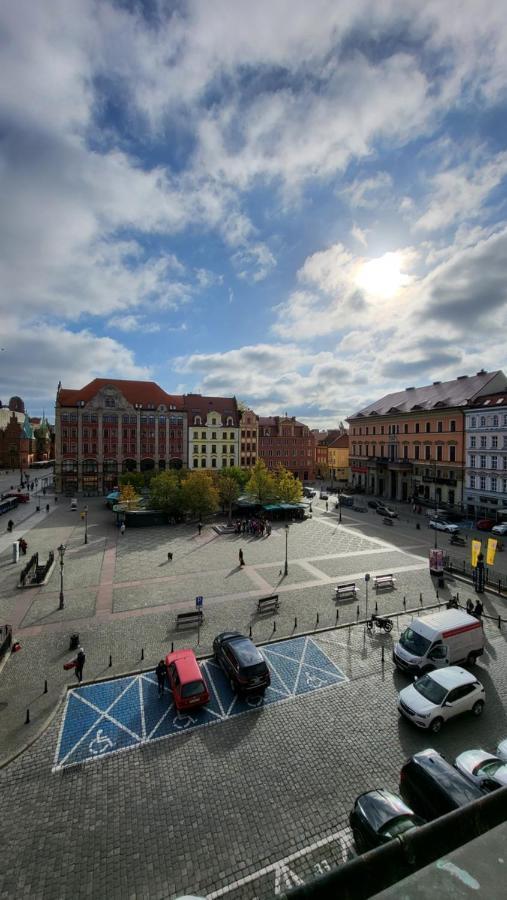 Prywatne Studio Dla 4 Osob Z Widokiem Na Rynek I Plac Solny! 弗罗茨瓦夫 外观 照片